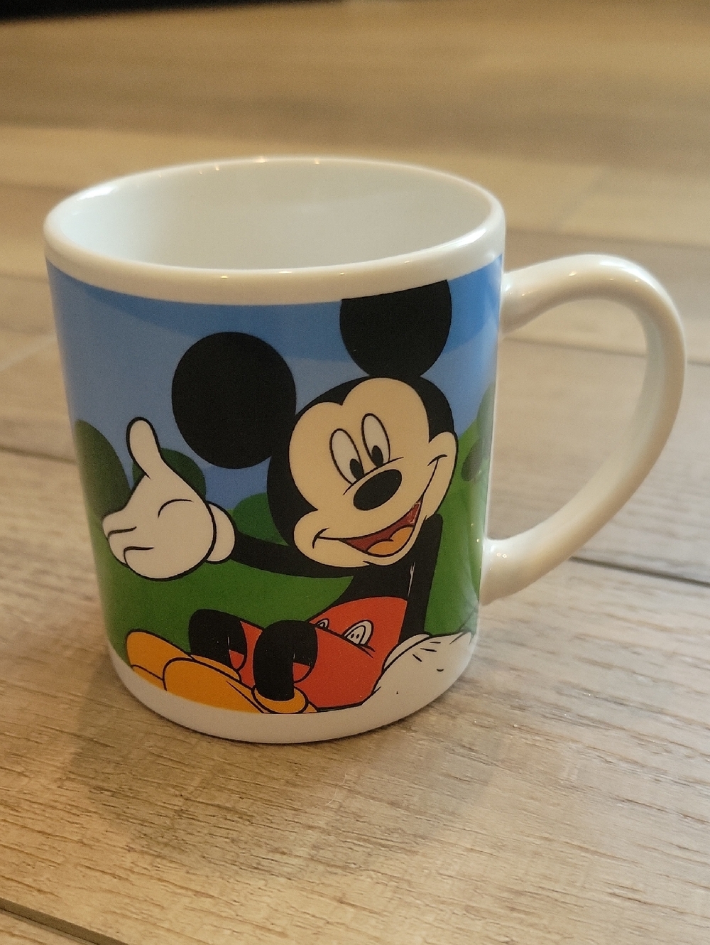 Vintage Disney Mickey Mouse Clubhouse Ceramic Kid Mug